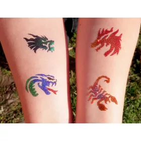Drachen & Eidechsen - Schablonenset