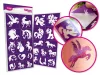 Horses & Ponies - Pferde und Ponys Schablonenset