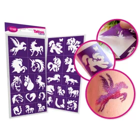 Horses & Ponies - Pferde und Ponys Schablonenset