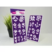 Blumen - Schablonenset
