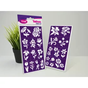 Blumen - Schablonenset
