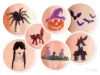Halloween sablon szett