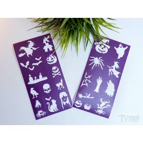 Halloween sablon szett