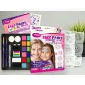 Princess Dream Gesichtsmalset (mit 6 Mosaikschablonen) - Neu