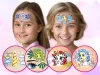 Princess Dream Gesichtsmalset (mit 6 Mosaikschablonen) - Neu