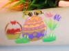 Mosaik Oster-Gesichtsmalerei-Schablone - Ei - Hase