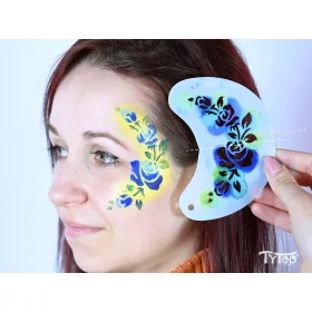TyToo Halbschablone - Rosen