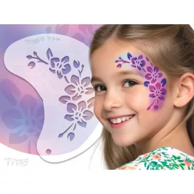 TyToo Halbgesichtsschablone - Orchidee