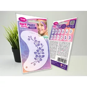 TyToo Halbgesichtsschablone - Orchidee