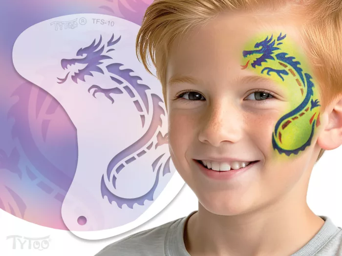 TyToo Halbschablone - Drache