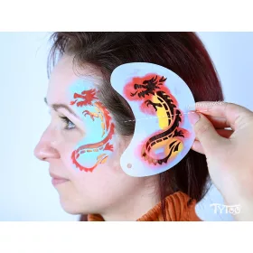 TyToo Halbschablone - Drache