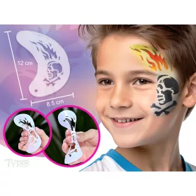 TyToo Halbschablone - Schädel
