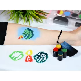 My First FacePaint – Tiger & Dragon (Tiger + Drache)