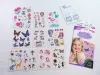Cuties & Beauties Tattoo-Aufkleber-Set