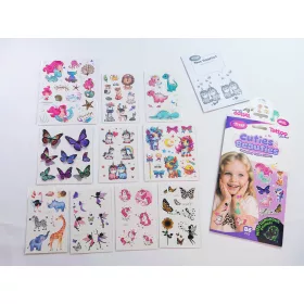 Cuties & Beauties Tattoo-Aufkleber-Set
