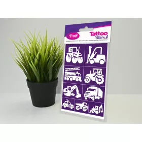 Trucks Schablonenset