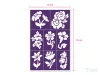 Glitz Garden Sablon szett