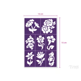 Glitz Garden Sablon szett