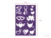 Hearts Sablon szett