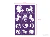 Rainbow Gallop Sablon szett