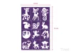 MiniZoo Sablon szett