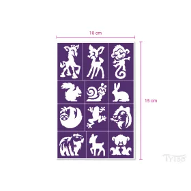 MiniZoo Sablon szett