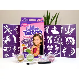 Gleamy Glitzertattoo Set
