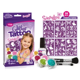 SassyLue Glitzertattoo Set