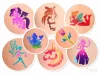 SassyLue Glitzertattoo Set