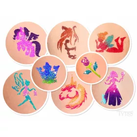 SassyLue Glitzertattoo Set