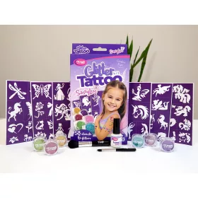 SassyLue Glitzertattoo Set