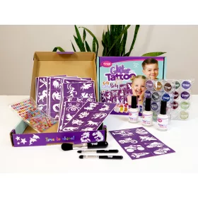 Full GlitzParty Glitzertattoo Set
