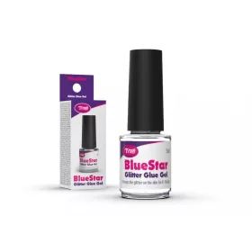 BlueStar Glitzertattoo-Kleber 5ml Bläulich-Weiß