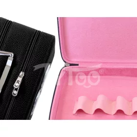 Schwarze Wimperntasche - (Kosmetiktasche)