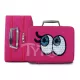 Magenta WimpernTasche - (Kosmetiktasche)