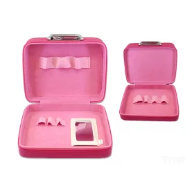 Magenta WimpernTasche - (Kosmetiktasche)
