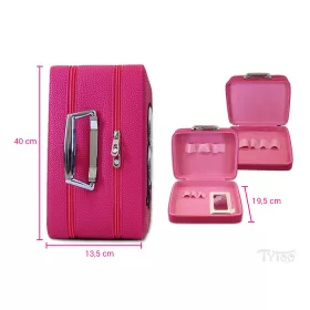 Magenta WimpernTasche - (Kosmetiktasche)